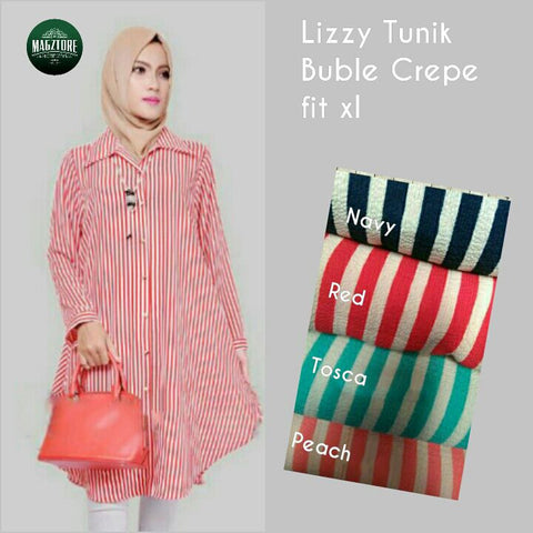 Lizzy Tunik Buble Crepe